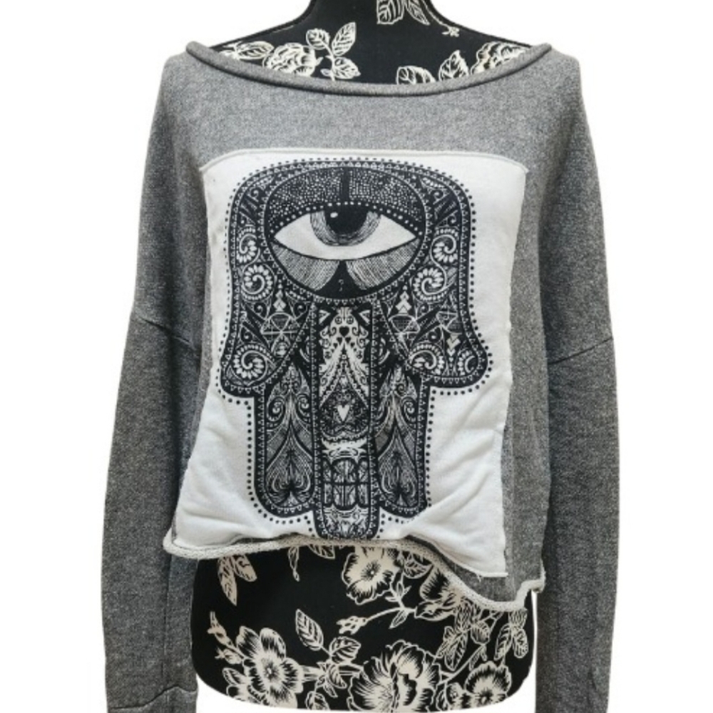 Vintage Evil Eye Sweater